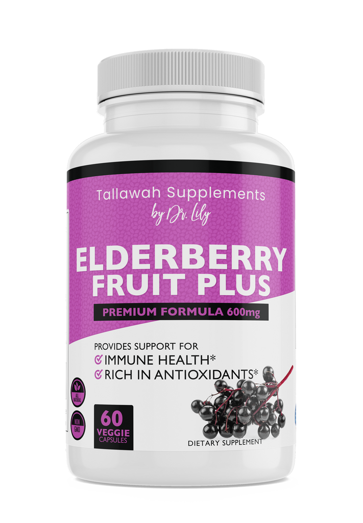 Tallawah Supplement by Dr Lily Elderberry Fruit Plus