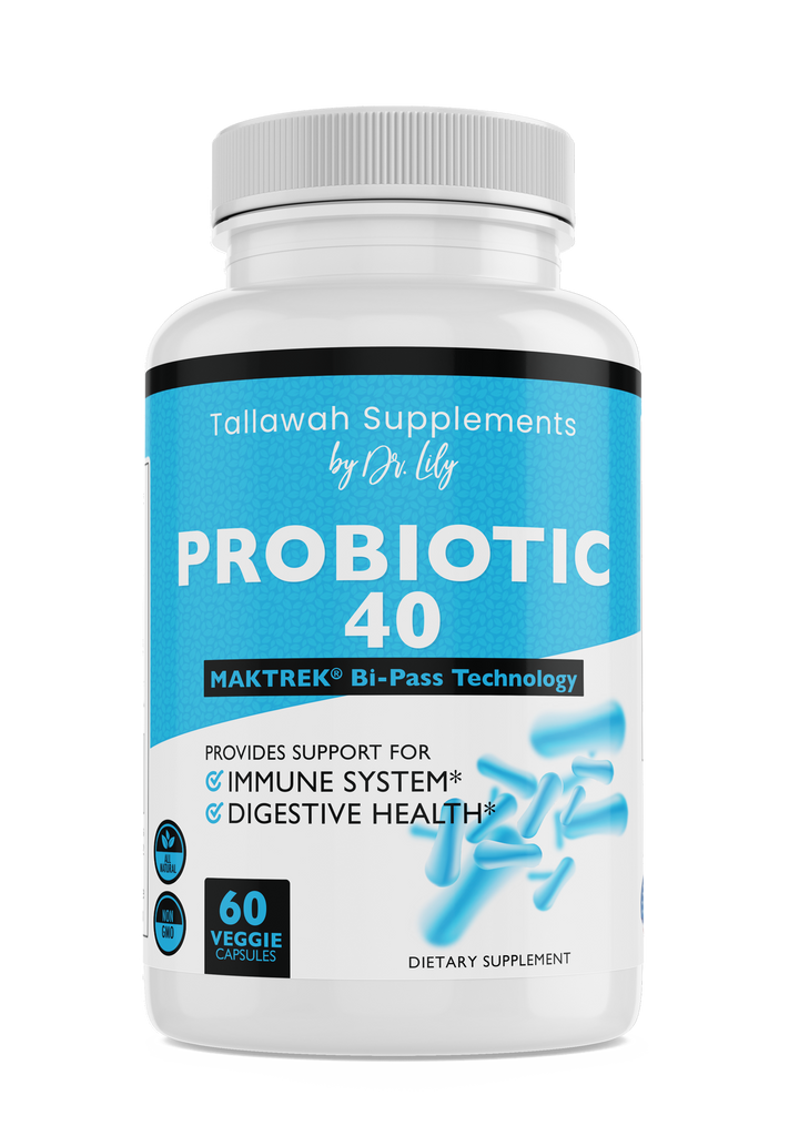 Tallawah Supplement by Dr Lily Probiotic 40 Dietary