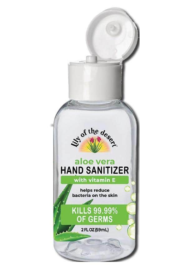 Lily of the Dessert Hand Sanitizer Aloe Vera Hand Sanitizer 2 oz